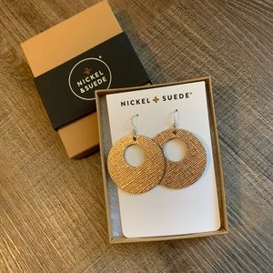 Nickel & Suede Mini Nova. Rosé gold NIB